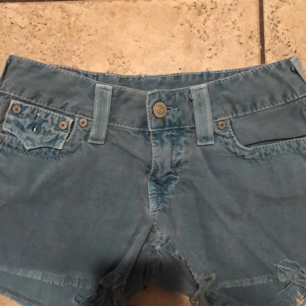 True Religion Cut Off Keira Shorts